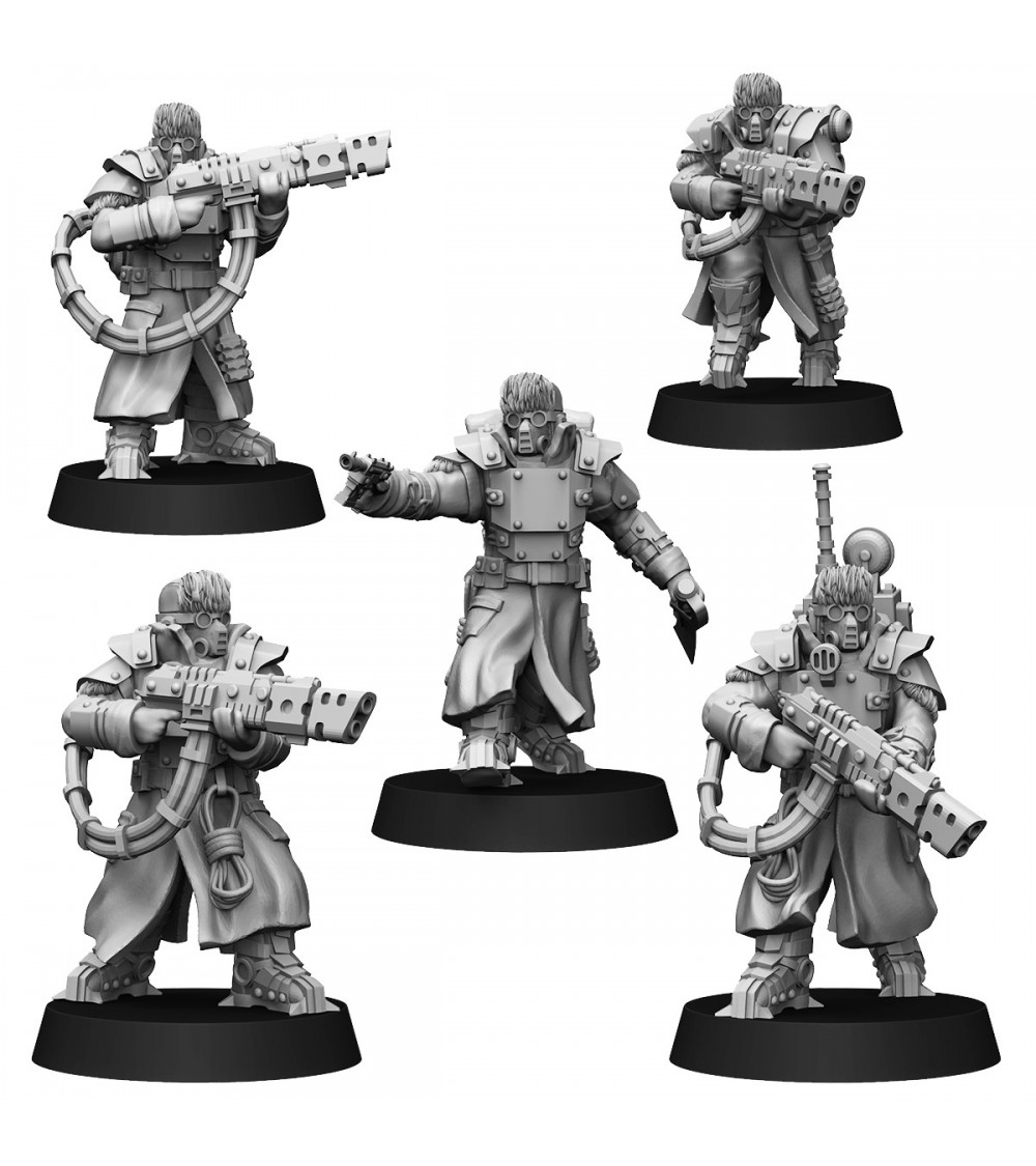 Ice Warriors Elite Squad With Hot-Shot Volley Gun (5U)