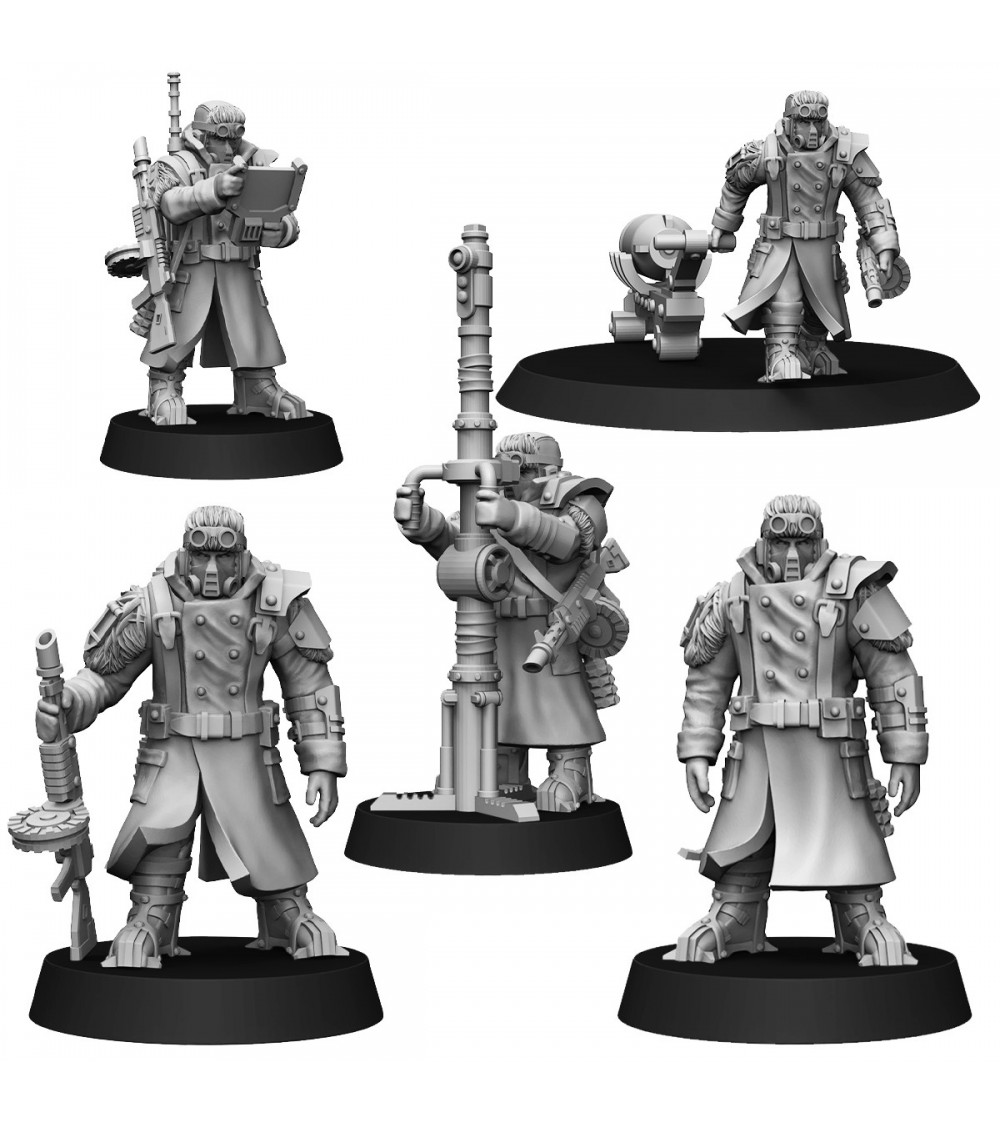 Ice Warriors Medusa Cannon Crew (5U)