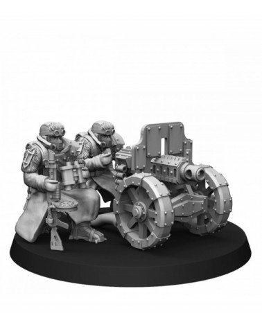 Ice Warriors Heavy Support Team With Boltgun