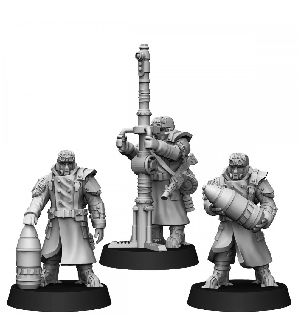 Ice Warriors Heavy Mortar Crew (3U)