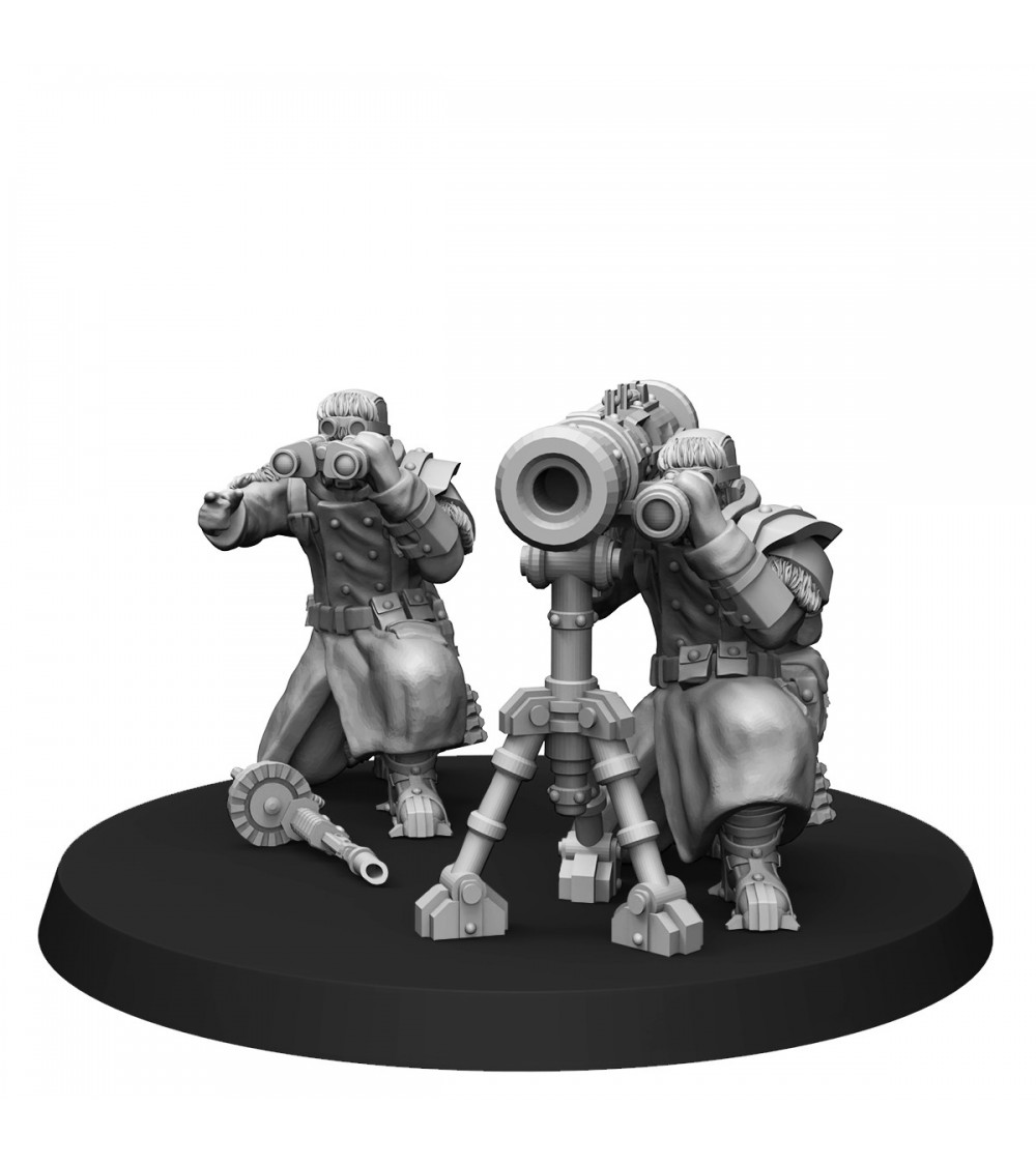 Ice Warriors Heavy Support Team With Missile Launcher