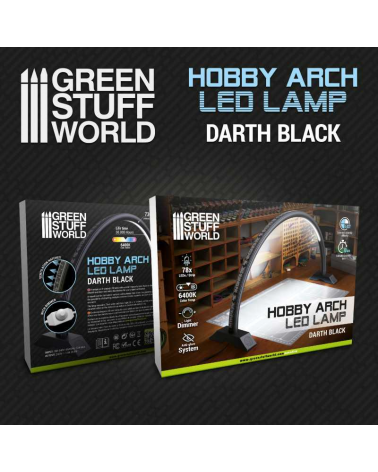 Hobby Arch LED Lamp - Darth Black