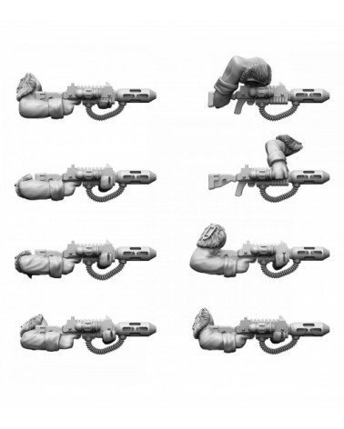 Ice Warriors Infantry Meltgun Set (8U)