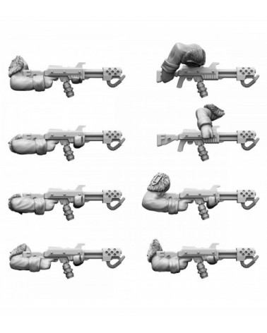 Ice Warriors Infantry Flamer Set (8U)
