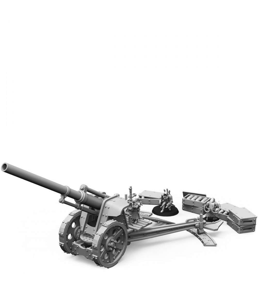Janissaries Earthshaker Cannon With Crew