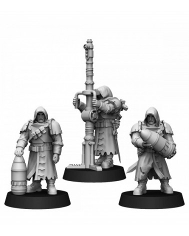 Janissaries Heavy Mortar Crew (3U)