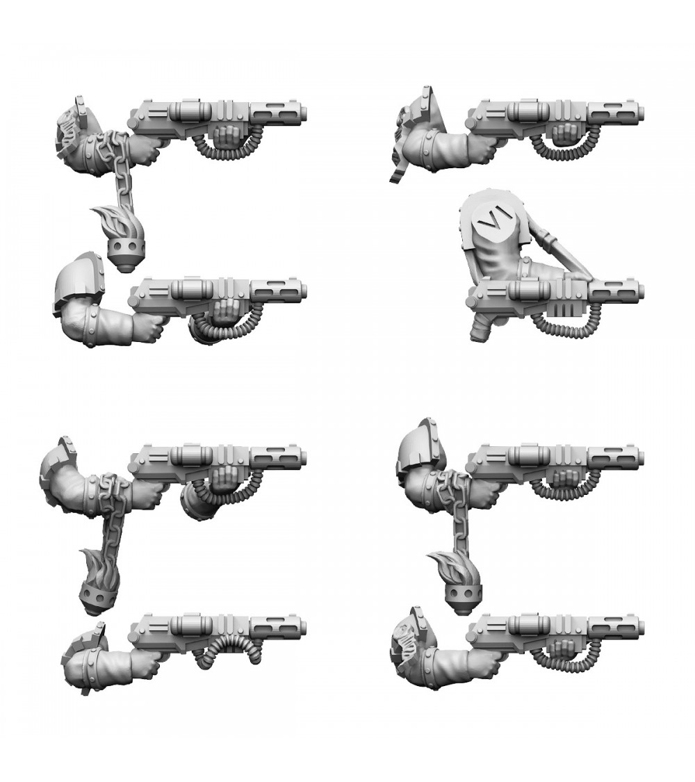 Janissaries Infantry Meltgun Set (8U)