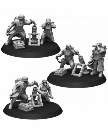 Steel Guard Heavy Support Squad With Mortar (3U)