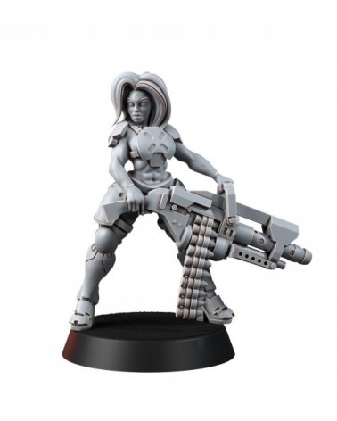 Imperial Wasteland Heavy Weapon Gangers (3U)
