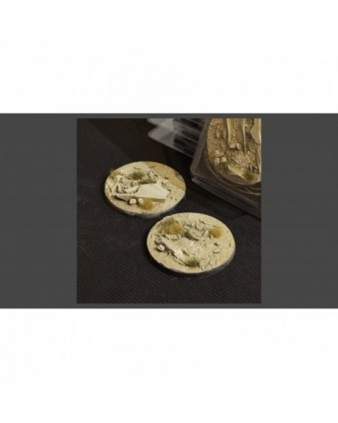 Arid Steppe Bases - Round 60mm (x2)