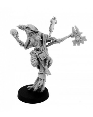 Mechanic Adept Female Tech Priest Skull Keeper (48Mm)