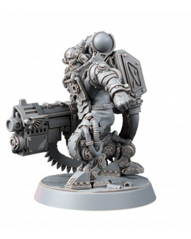 Mechanic Adept Battle Servitor With Heavy Boltgun (Lm)