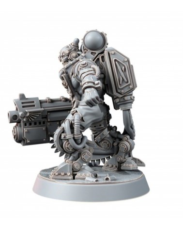 Mechanic Adept Battle Servitor With Heavy Boltgun (Lm)