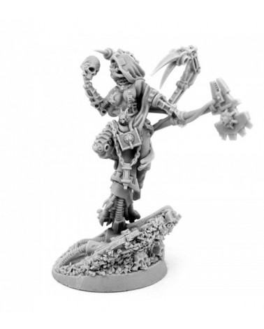 Mechanic Adept Female Tech Priest Skull Keeper