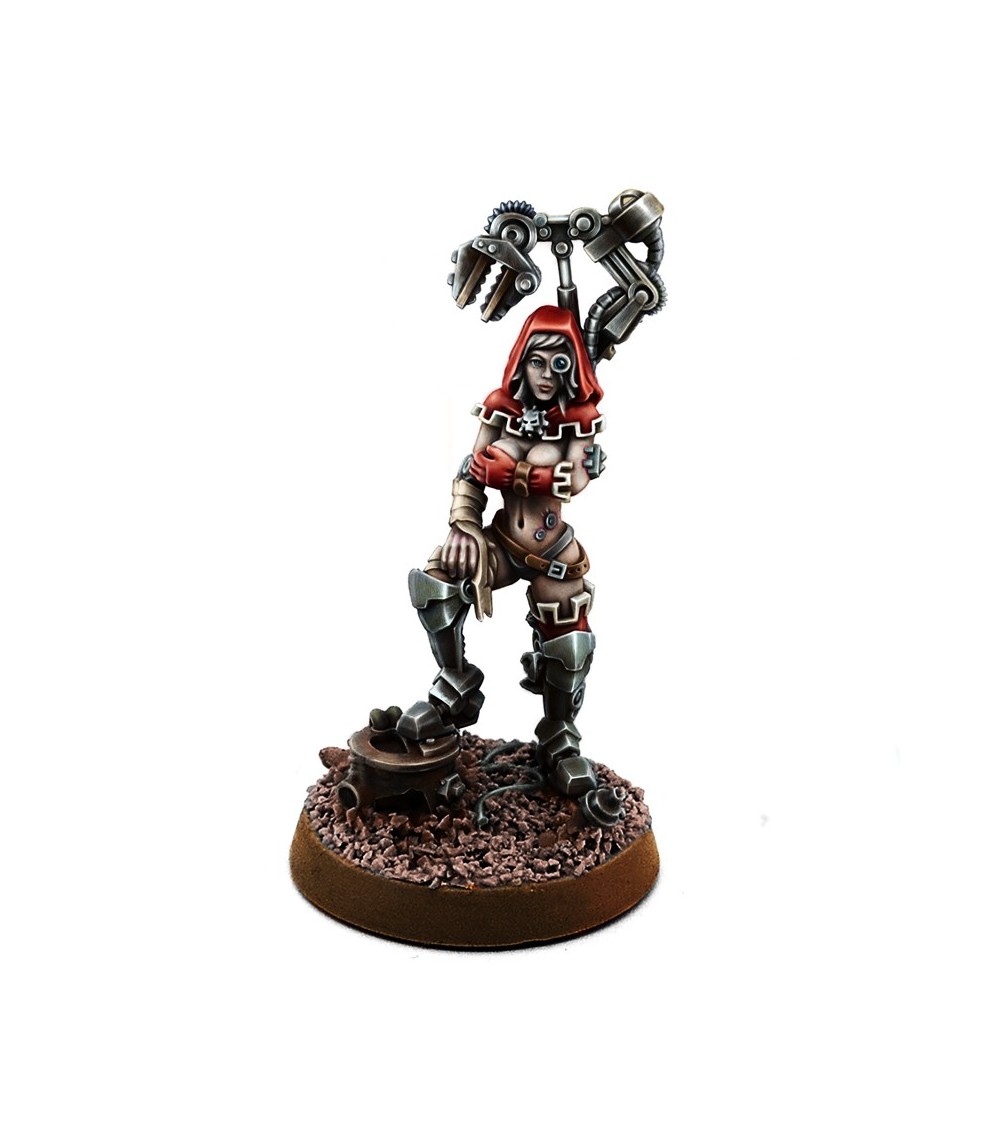 Mechanic Adept Female Tech Priest With Servo-Arm Mk-Vii