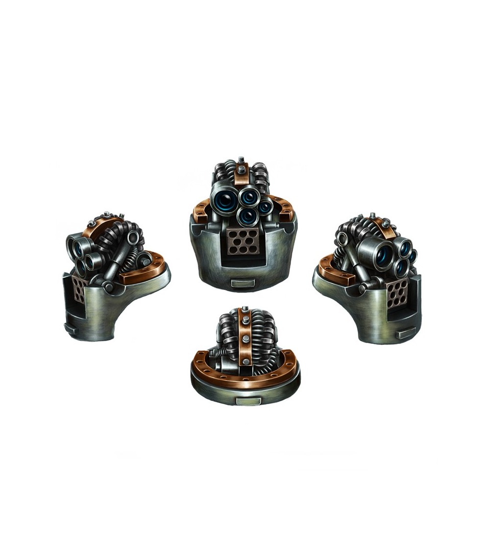 Mechanic Adept Kastelan Robots Alternative Heads (2U)