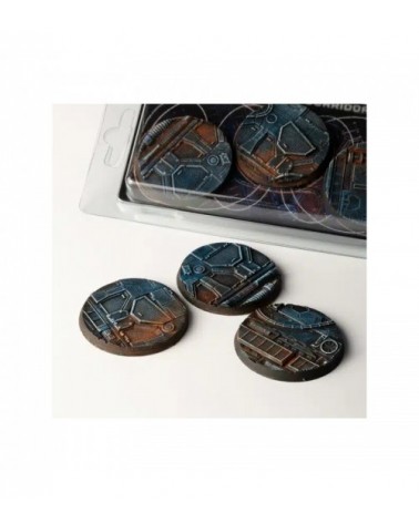 Spaceship Corridor Bases - Round 50mm (x3)