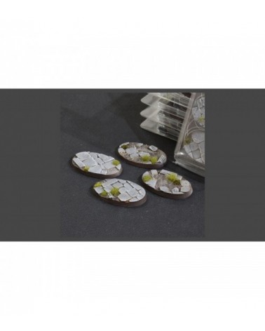 Temple Bases - Oval 60mm (x4)