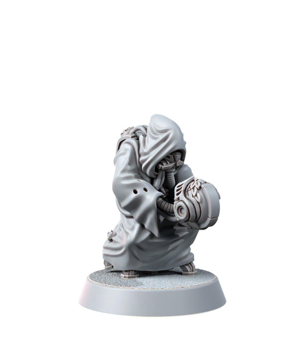 Mechanic Armoury Servitor With Helmet