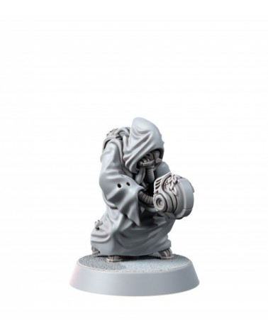 Mechanic Armoury Servitor With Helmet
