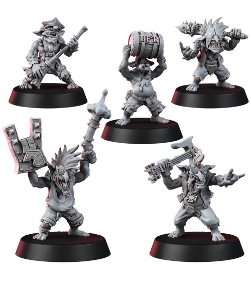 Ork Goblins Rock Fans 01 (5U)
