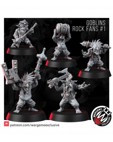 Ork Goblins Rock Fans 01 (5U)