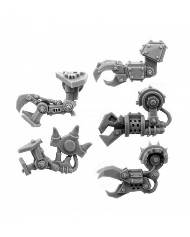 Ork Cyborg Conversion Bits Bionic Claw Arm (5U) (Left)