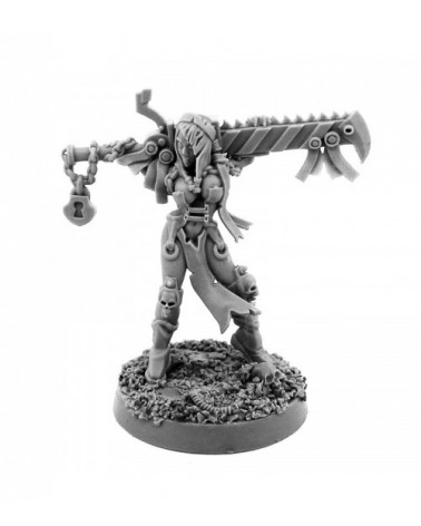 Sister Repentium With Big Chainsaw-Sword