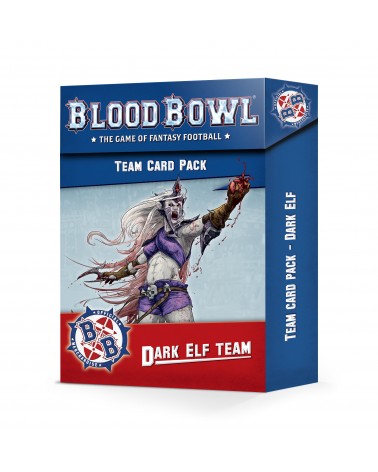 Blood Bowl Team Card Pack: Dark Elf Team (ENG)