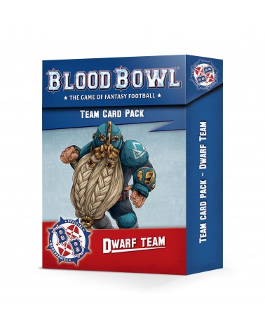 Blood Bowl Team Card Pack: Dwarf Team (ENG)