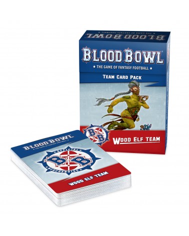 Blood Bowl Team Card Pack: Wood Elf Team (ENG)