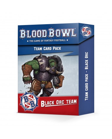 Blood Bowl Team Card Pack: Black Orc Team (ENG)