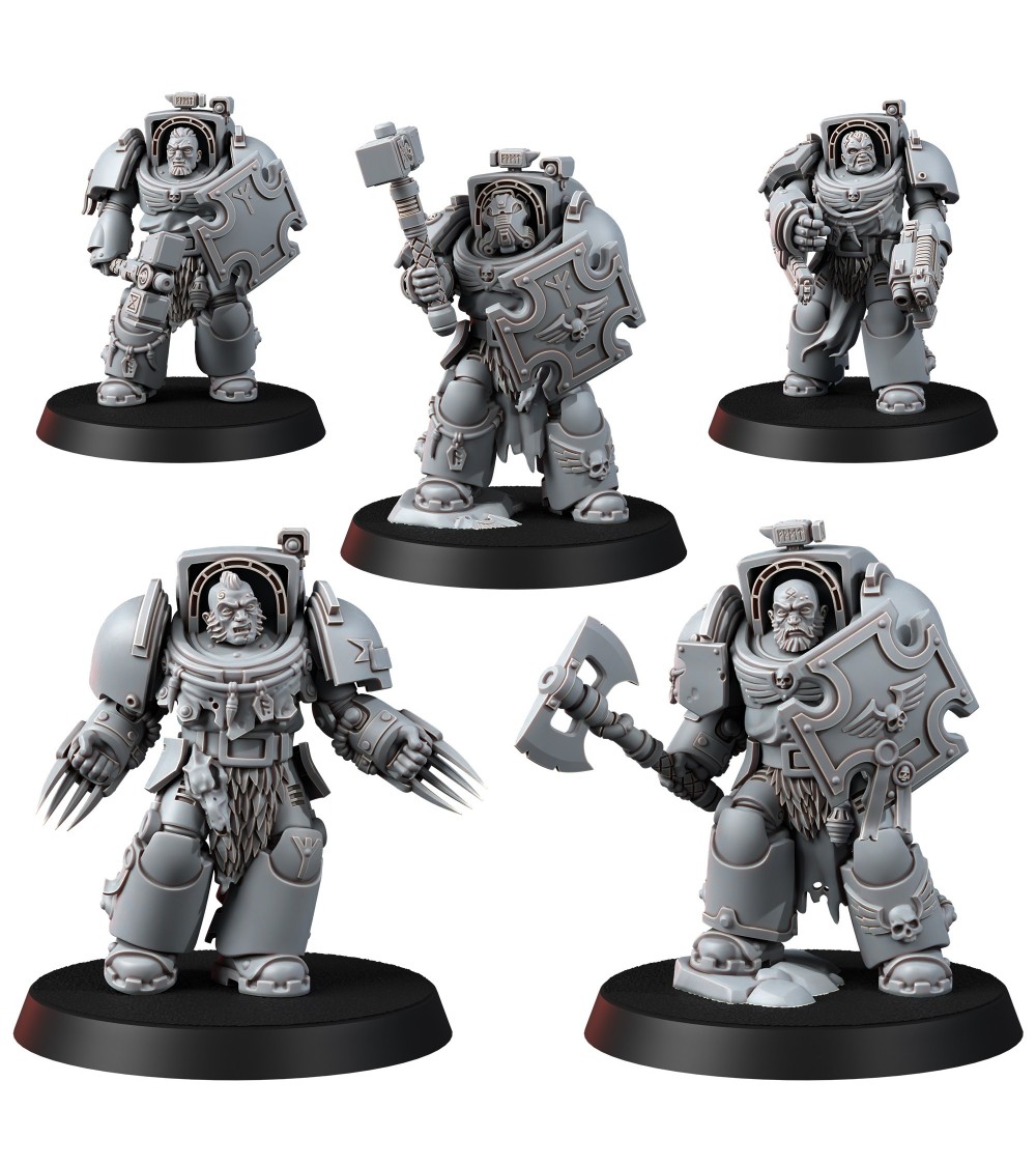 Imperial Chapterhouse Wolves Tribunators (5U)