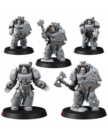 Imperial Chapterhouse Wolves Tribunators (5U)