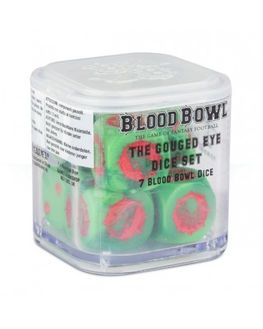 Blood Bowl Dice Set: The Goouged Eye Team