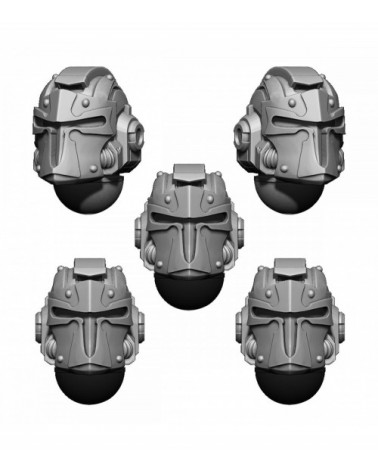 Imperial Templar Helmet Heads Set V2