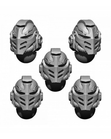 Imperial Templar Helmet Heads Set V1