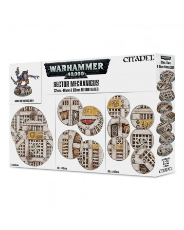 Sector Mechanicus (32mm, 40mm and 65mm round bases)