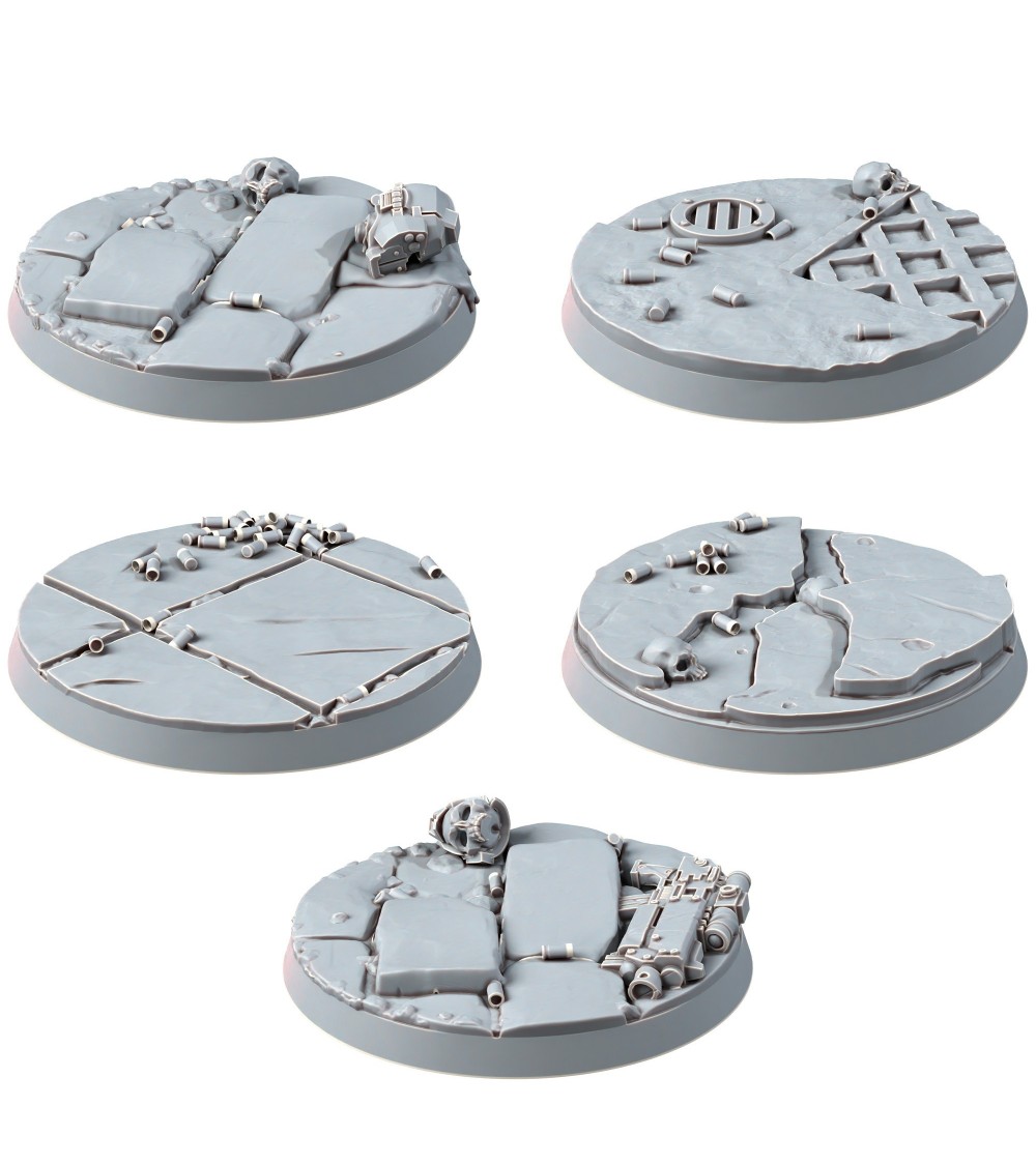 Sidereum System Imperators Heavy Militum 40Mm Bases (5U)
