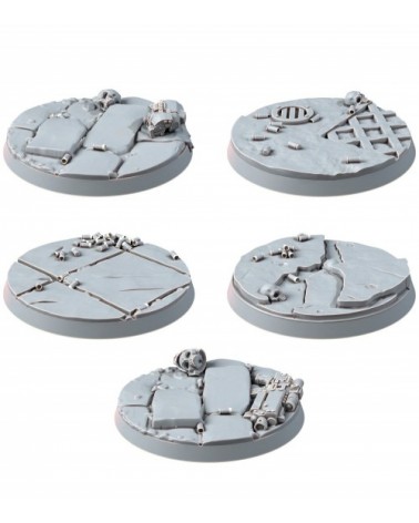 Sidereum System Imperators Heavy Militum 40Mm Bases (5U)