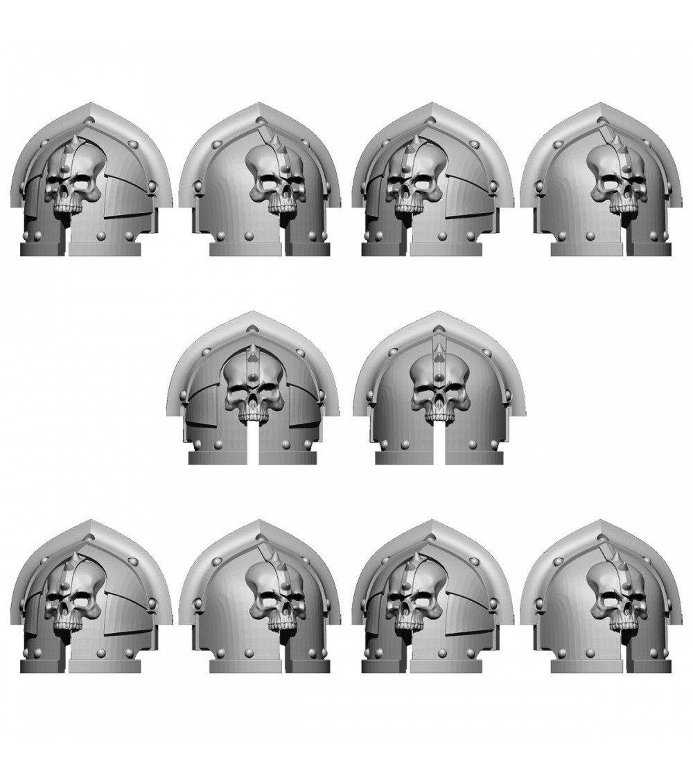 Space Knights Shoulder Pads Strenus (5U)