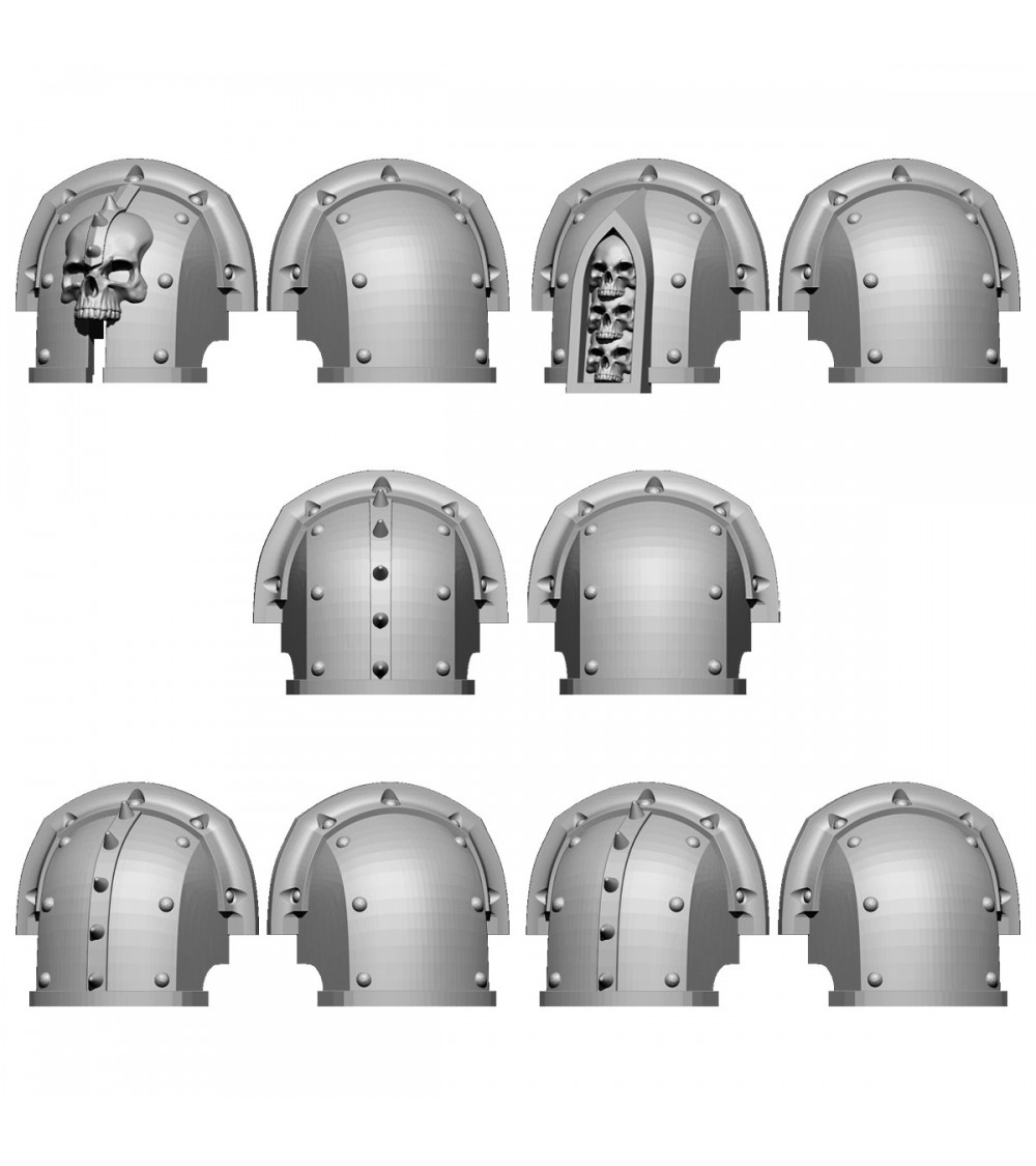 Space Knights Shoulder Pads Roburius (5U)