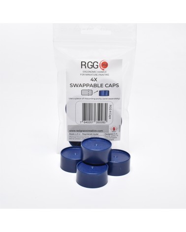 4x Swappable Caps for RGG360 Painting Handle