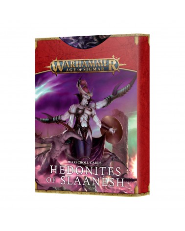 Warscroll Cards: Hedonites Of Slaanesh (FR)