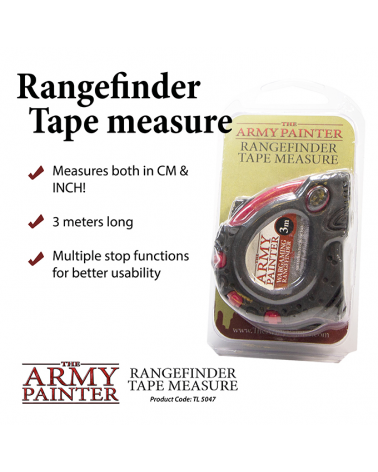 Mètre ruban Army Painter Rangefinder Tape Measure