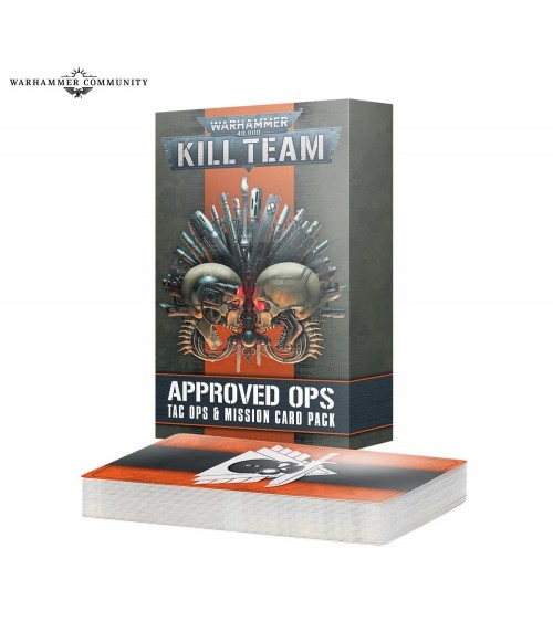 Kill Team : Appr. Ops: Tac Ops/Mission Cards (ENG)