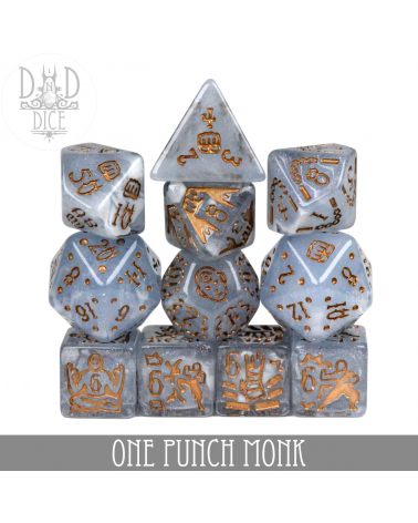 Set de dés One Punch Monk - 11 Dice Set
