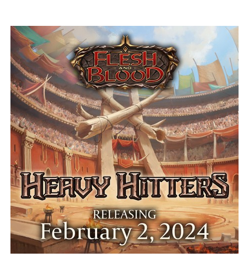 Heavy Hitters Display ENG (24 Boosters)- Flesh and Blood