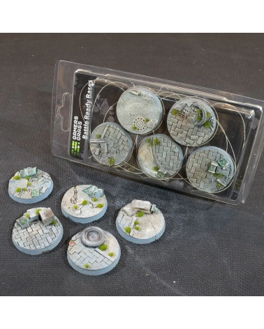 Urban Warfare Bases - Round 40mm (x5)