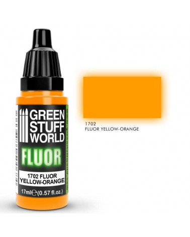 Fluor Paint YELLOW-ORANGE (17ml)